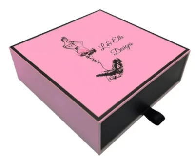 Pink drawer-style gift box one Pink drawer-style gift box one